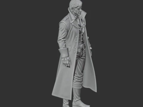 Antonio Belpaese - Vampire Survivors Figurine 3D Model