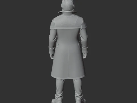 Aquilo - Factorio Figurine 3D Model
