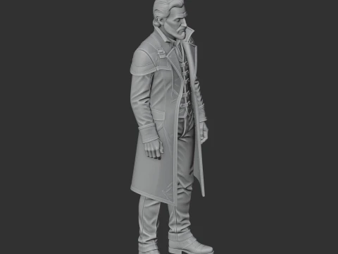 Aquilo - Factorio Figurine 3D Model