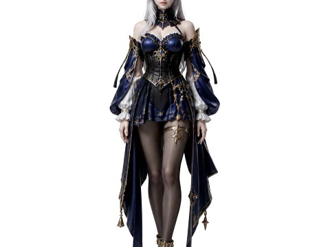 Arcana - Verloren Ark-beeldje 3D Model