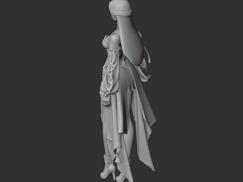 Arcana - Lost Ark Figurine 3D Model