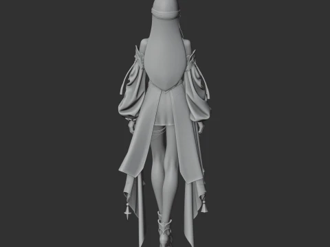 Arcana - Lost Ark Figurine 3D Model