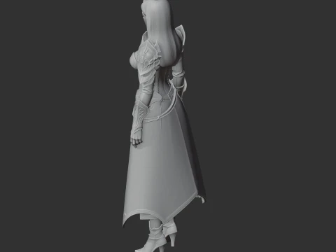 Artillerist - Lost Ark Figurine 3D Model