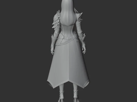 Artillerist - Lost Ark Figurine 3D Model