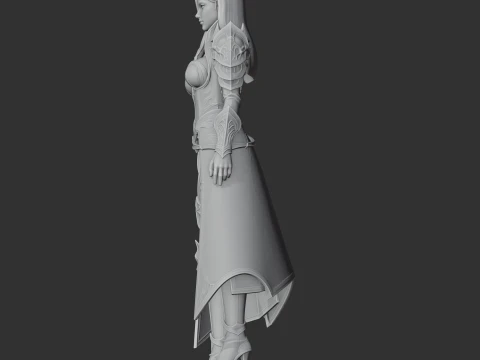 Artillerist - Lost Ark Figurine 3D Model