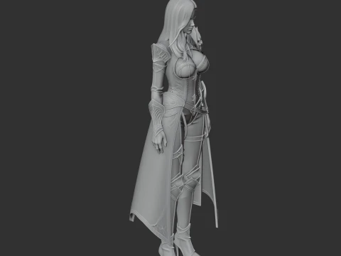 Artillerist - Lost Ark Figurine 3D Model
