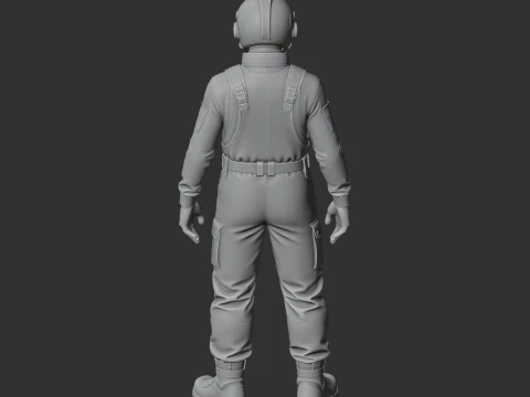 Assembler - Satisfactory Figurine 3D Model