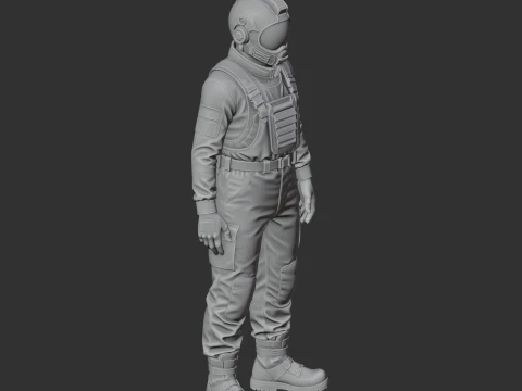 Assembler - Satisfactory Figurine 3D Model