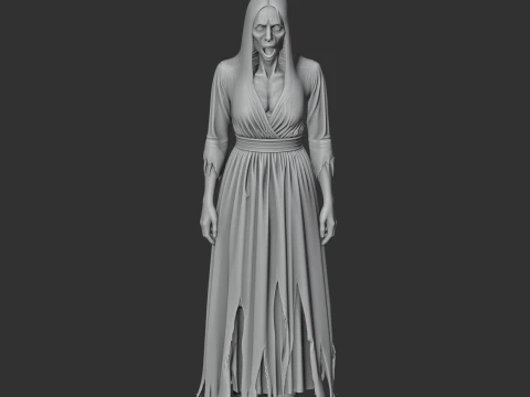 Banshee - Phasmophobia Figurine 3D Model