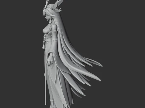 Azurobe - Palworld Figurine 3D Model