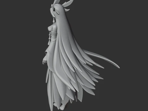 Azurobe - Palworld Figurine 3D Model