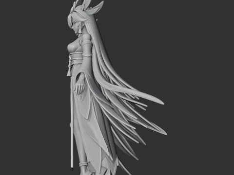 Azurobe - Palworld Figurine 3D Model