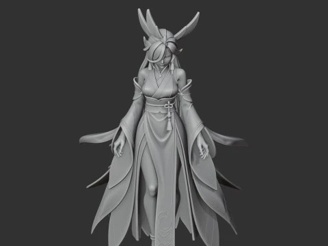 Azurobe - Palworld Figurine 3D Model