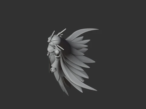 Azurobe - Palworld Figurine 3D Model