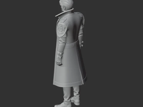 Bastian - Lost Ark Figurine 3D Model