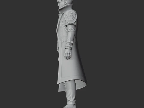 Bastian - Lost Ark Figurine 3D Model