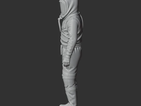 Bear - Rust Figurine 3D Model
