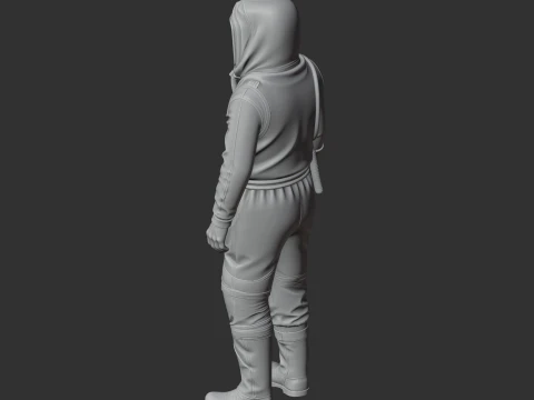 Bear - Rust Figurine 3D Model