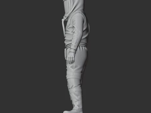 Bear - Rust Figurine 3D Model