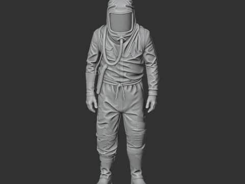 Bear - Rust Figurine 3D Model