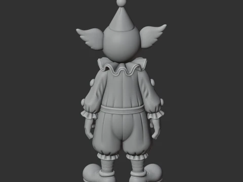 Beppi the Clown - Cuphead Figurine 3D Model