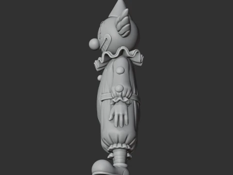 Beppi the Clown - Cuphead Figurine 3D Model