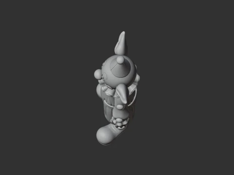 Beppi the Clown - Cuphead Figurine 3D Model