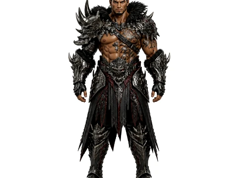 Berserker - Lost Ark Figurine 3D Model