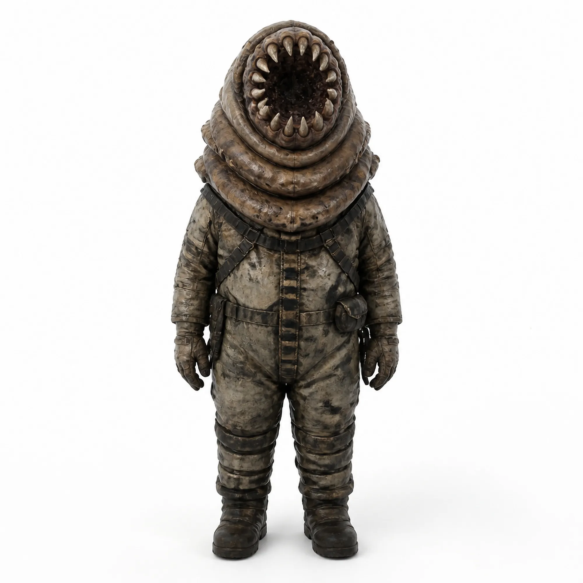 Big Worm - Factorio Figurine 3D Model .c4d .max .obj .3ds .fbx .stl .blend 
