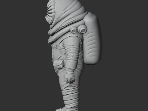 Big Worm - Factorio Figurine 3D Model