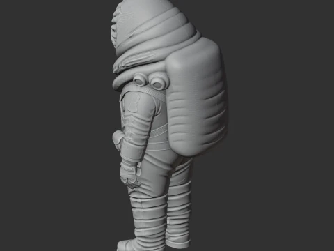 Big Worm - Factorio Figurine 3D Model