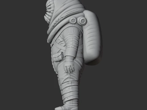 Big Worm - Factorio Figurine 3D Model