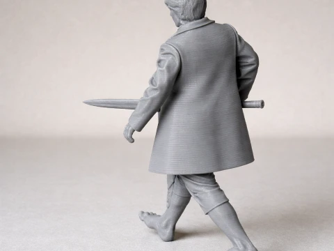 Bilbo Baggins Lord of the Rings Figurine Modèle 3D
