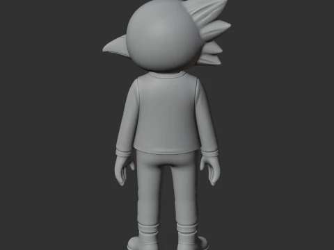 Bird - Night in the Woods Figurine 3D Model