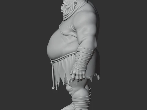 Blob - Valheim Figurine 3D Model