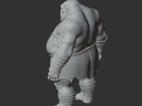 Blob - Valheim Figurine 3D Model