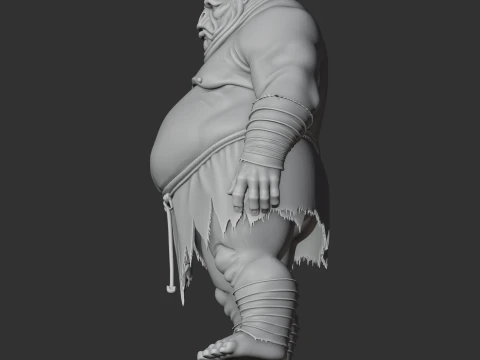 Blob - Valheim Figurine 3D Model