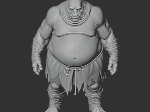 Blob - Valheim Figurine 3D Model