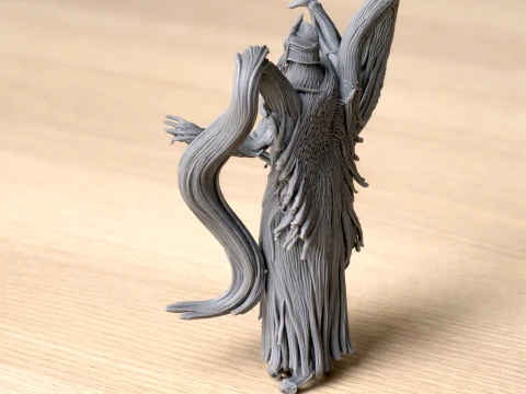 Blood Bishop Diablo 4 Figurine 3D Model