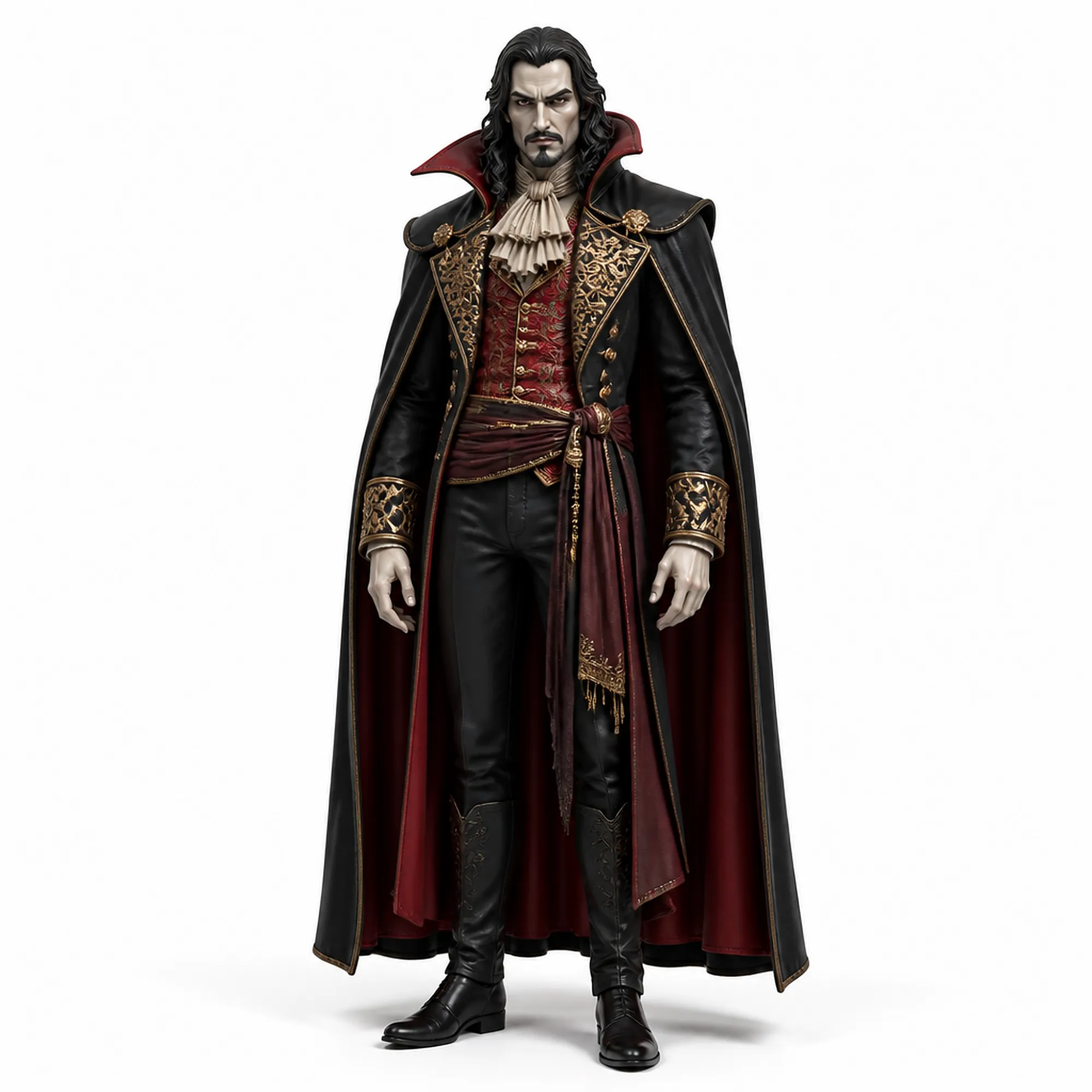 Boon Marrabbio - Vampire Survivors Figurine 3D Model .c4d .max .obj .3ds .fbx .stl .blend 