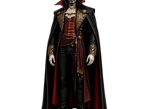 Boon Marrabbio - Vampire Survivors Figurine 3D 모델