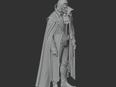 Boon Marrabbio - Vampire Survivors Figurine 3D Model