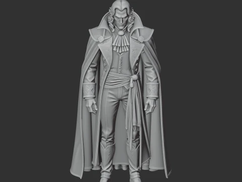 Boon Marrabbio - Vampire Survivors Figurine 3D Model