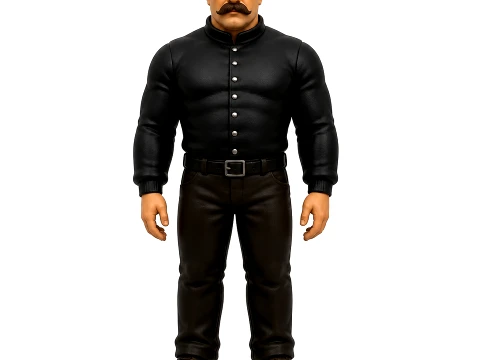 Bouncer - Stardew Valley Figurine 3D Model
