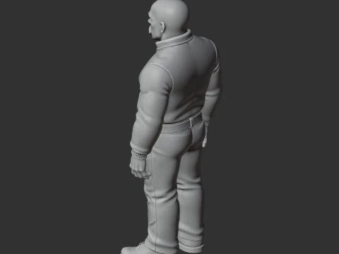 Bouncer - Stardew Valley Figurine 3D Model