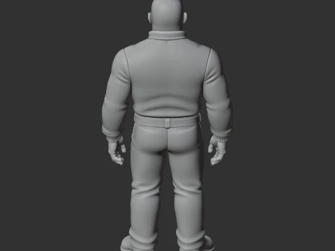 Bouncer - Stardew Valley Figurine 3D Model