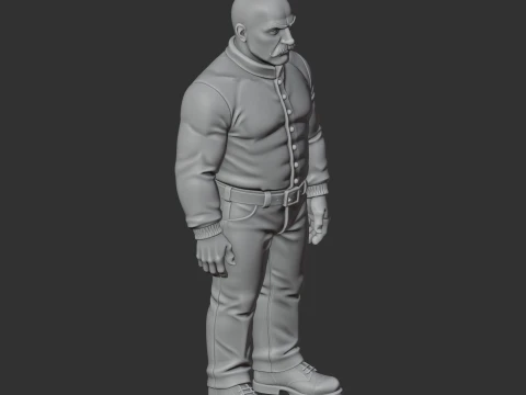 Bouncer - Stardew Valley Figurine 3D Model