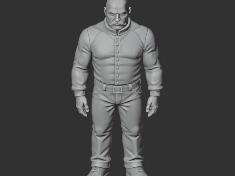 Bouncer - Stardew Valley Figurine 3D Model