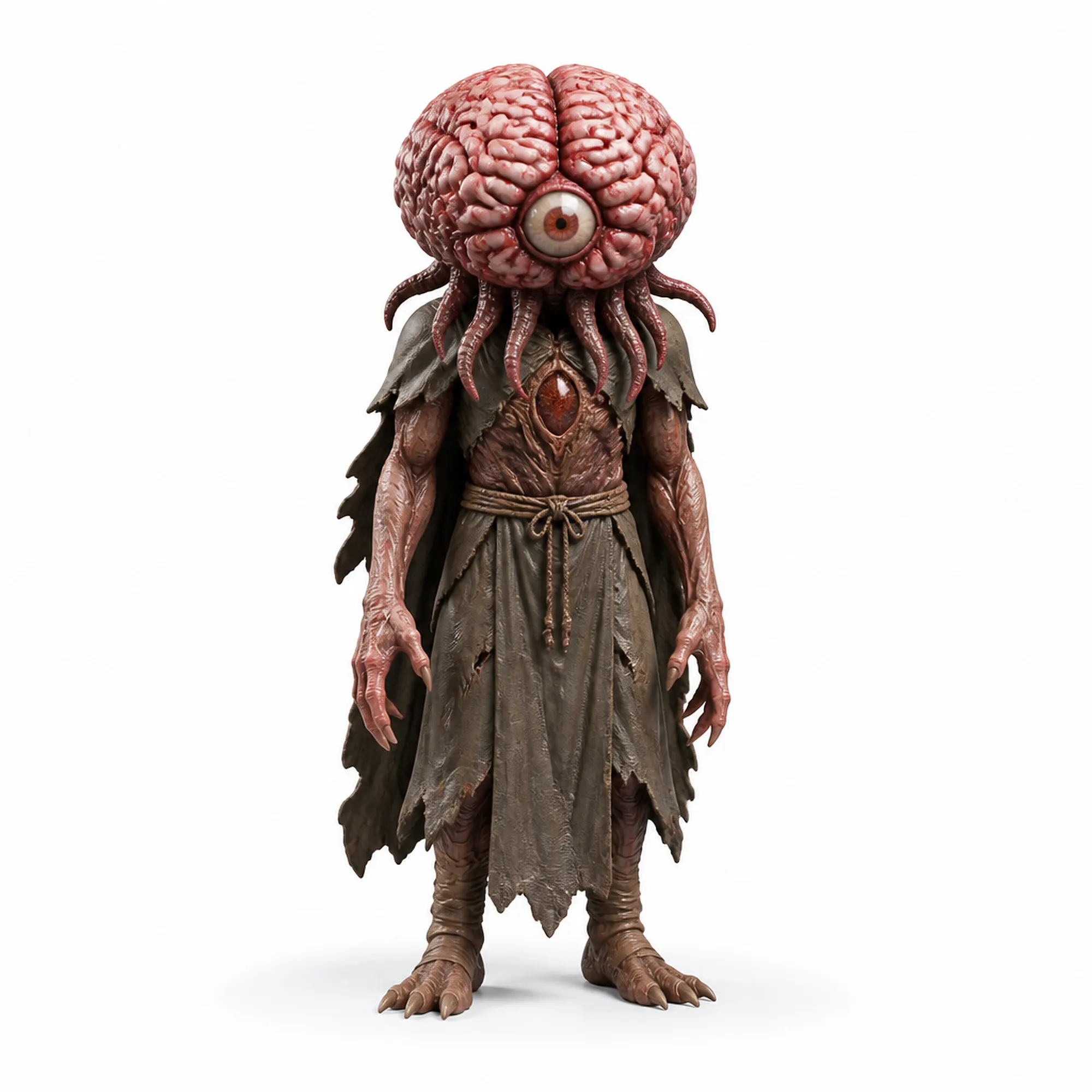 Brain of Cthulhu - Terraria Figurine 3D Model .c4d .max .obj .3ds .fbx .stl .blend