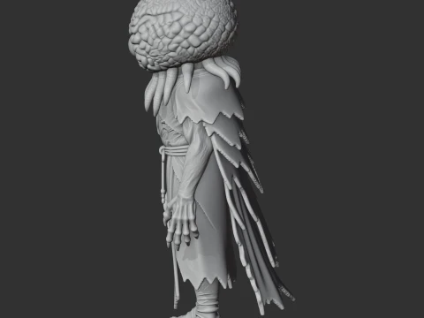 Brain of Cthulhu - Terraria Figurine 3D Model